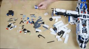 Lego Technic 42025 лего самолет быстрая сборка