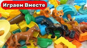 ЛЕГО конструктор ! Развивающий конструктор для детей ! Играем в игрушки вместе 🚀