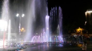 Музыкальный фонтан в Краснодаре. 1 мая 2016 года