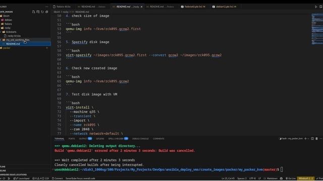 3. Установка Linux 2.0 (debian12 и fedora40). смотреть онлайн