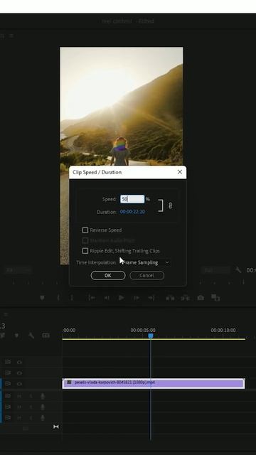 Slow Down Your Video Smoothly in Premiere Pro #premiereprotutorial #premiereprotutorials