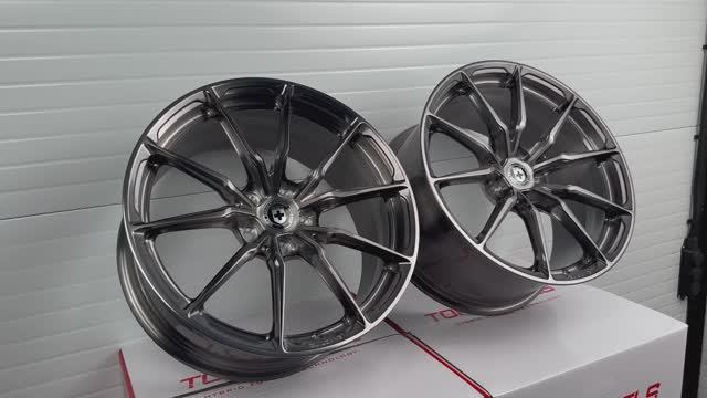 Диски CN Forged 2165 19 8.5/9.5J вес 10kg Brushed