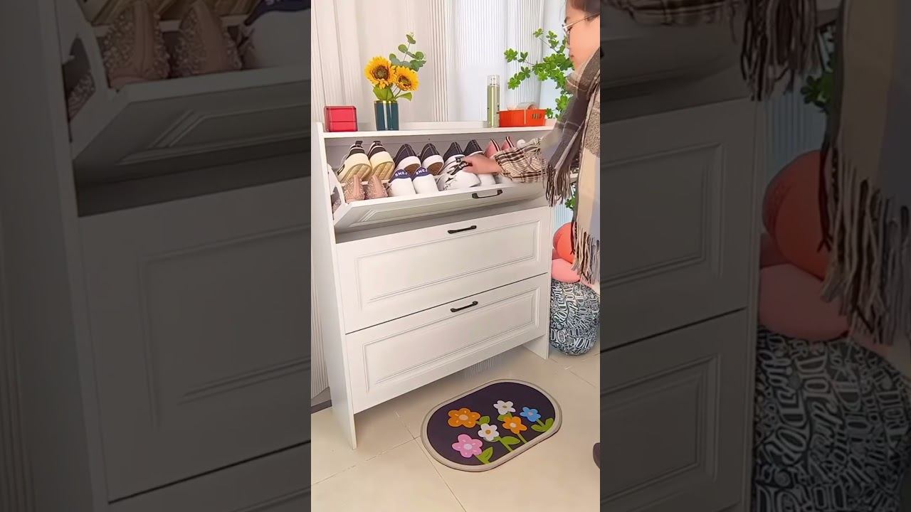 Идеальный шкаф для обуви #дизайнинтерьера #home #декор   #дизайнмебели  #ремонт