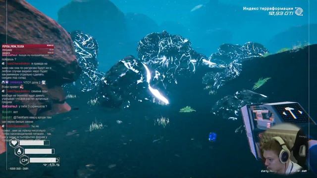 Гуляем по миру и озеленяем планету! | Planet Crafter #4 смотреть онлайн