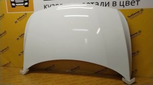 Капот Hyundai Solaris 2015 Белый PGU Тайвань