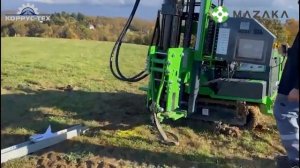 Машина для забивки свай MAZAKA | КОРРУС ТЕХ 0+