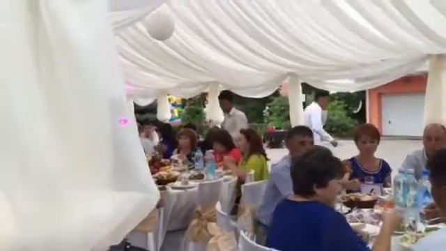 Свадьба на открытом воздухе в гостевом доме Казына смотреть онлайн