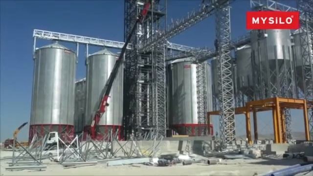 Силосы для хранения зерна от дистрибьютора PSK technology trade смотреть онлайн