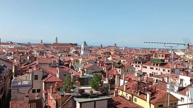 Венеция, вид с часовой башни