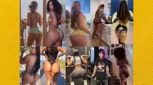 Ass compilation - Big bank tiktok challenge ❤️ClipchampGirls 2025