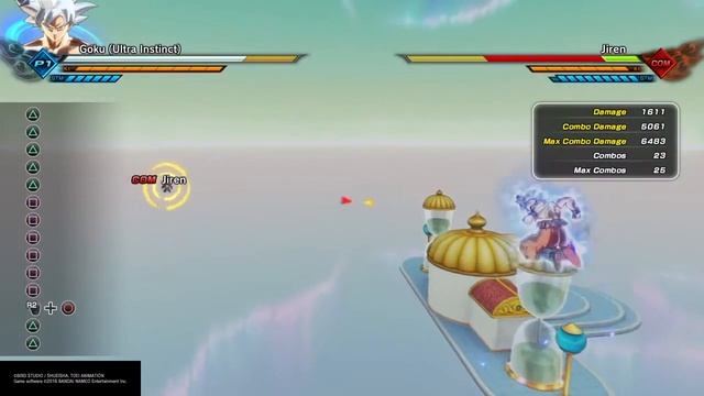 Mastered Ultra Instinct goku and jiren showcase (Xv2 Extra Pack 2) смотреть онлайн