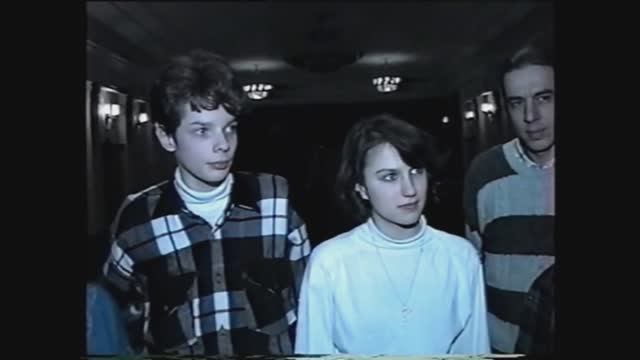 Клин.1995г. Интервью после концерта