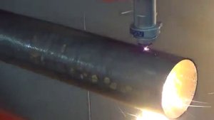 лазерная резка круглой трубы