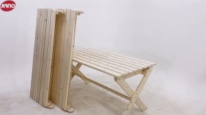Садовая мебель из натурального дерева