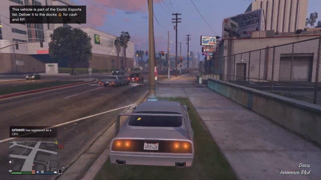 GTA Online - Defending Special Cargo & Bringing A Car Spawn To The Docks For Export (Gameplay)