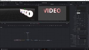 3D Text in DaVinci Resolve
