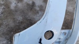 Передний бампер Шкода рапид 2