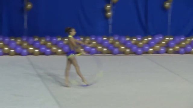 Звенигородская Звезда .Гусарова Ника.обруч. 3 место. 2015г
