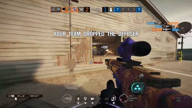 How a hardstuck plat 1 *carries* in placements | Rainbow Six: Siege Neon Dawn gameplay смотреть онлайн