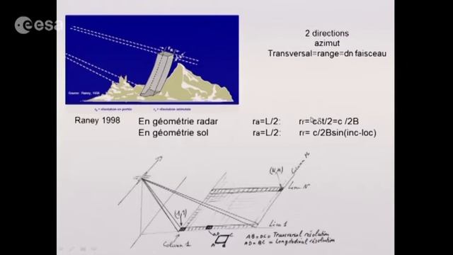 Vidéo 1. Introduction : Présentation générale des images radar смотреть онлайн