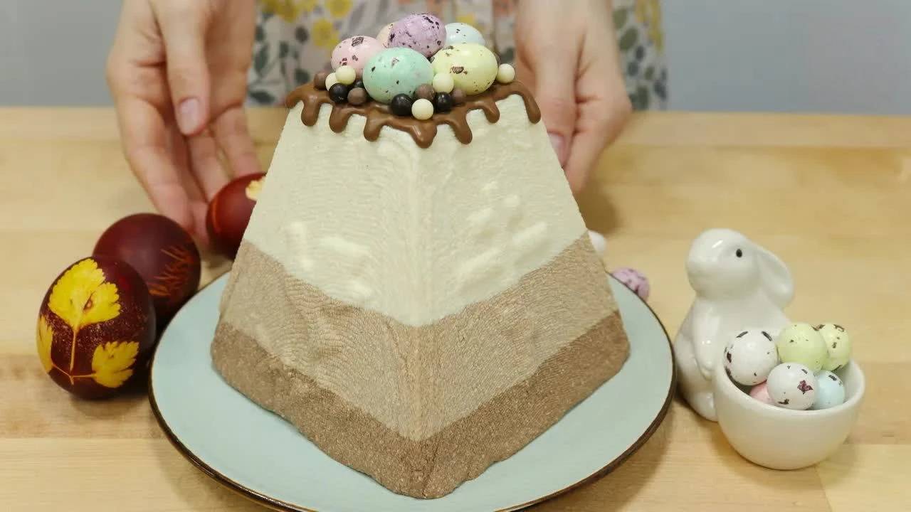 Пасха “Три Шоколада” без яиц и без варки — ВКУСНЕЙШИЙ рецепт! 🍫✨