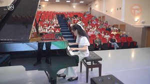 Отчетный концерт фортепианного отделения устроили в Детской школе искусств