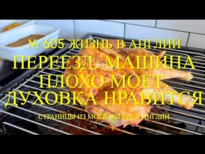 Переезд. Не довольна посудомойкой, но нравится приготовительная плита. № 605 Жизнь в Англии