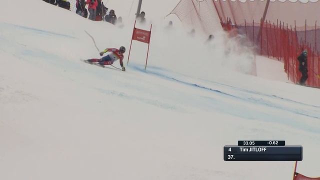 Tim Jitloff Wins - Super G - 2016 U.S. Alpine Championships смотреть онлайн