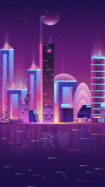 Neon City (Live 8 sec) - BERGEN Themes смотреть онлайн