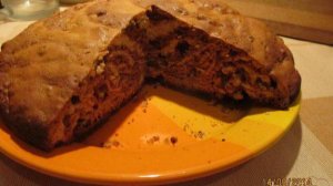 Пирог Зебра домашняя