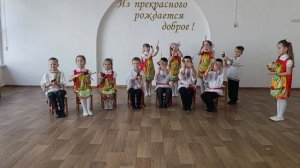 Ансамбль ложкарей. Д.С. №106 "Изюминка". Веснянка. Русская народная песня "Барыня"