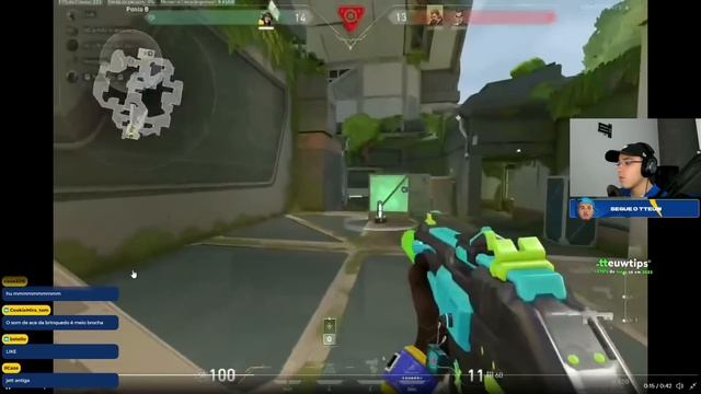 DEI DINHEIRO para os MELHORES CLIPS DOS INSCRITOS! - VALORANT смотреть онлайн