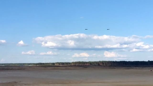 Авиадартс-2015. Полигон "Дубровичи". Рязань 05.08.2015 Ка-52 Пара №1 Стрельба из пушек смотреть онлайн