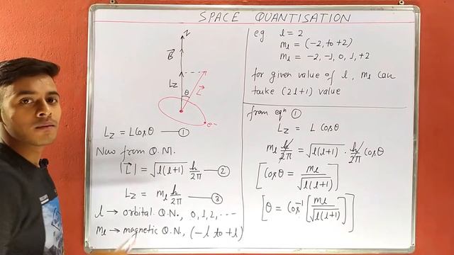 Space Quantization of atom | What is space quantization? | Explain space quantization #iit #iitjam