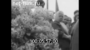 1974г. село Шёлтозеро. 30 лет освобождения. Прионежский район Карелия.