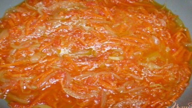 Томатный суп с рисом