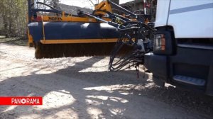 Завершились работы по обеспыливанию дорог