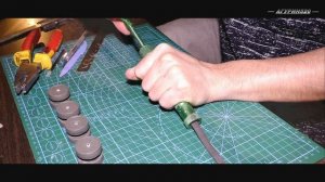 Как слепить танк с рабочей ходовой из пластилина