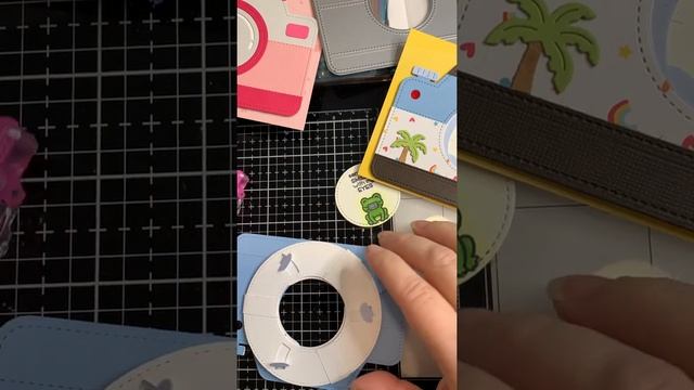 Lawn Fawn Magic Iris Camera Add-On Interactive Cards