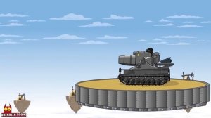 "Evolution of Mega Tanks 2nd season plus Bonus" Cartoons about tanks