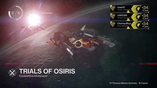 Destiny Trials of Osiris Cauldron Gameplay (8-1) смотреть онлайн