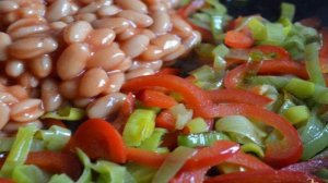 Овощное рагу с рыбой