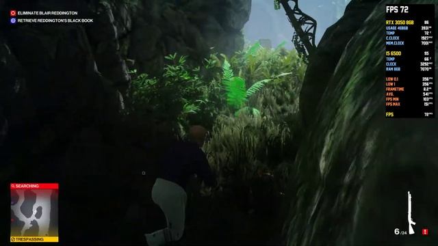 Hitman 3 - RTX 3050 8GB - MAX SETTING - 1080p