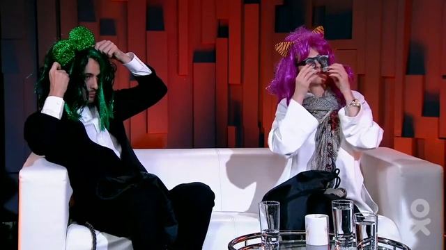 Страшно красивые! Полина Максимова и Риналь Мухаметов в гостях у ОК на связи! смотреть онлайн