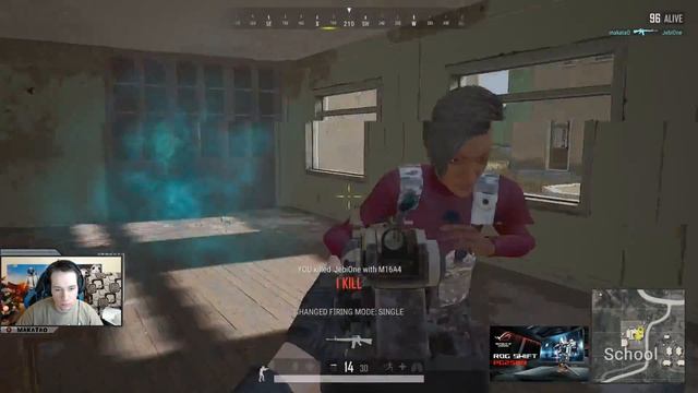 Макич смотрит за "серьёзным" соперником / Чувак, живущий за камнем // Лучшее с MakataO #209 смотреть онлайн