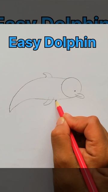How to draw a Dolphin. Learn to draw dolphin. #shorts #ytshorts #dolphin смотреть онлайн