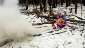 Обучение работе с огнетушителем ребёнка