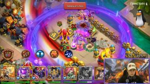 Тест нового героя. Имба или нет? Интересная механика. Кровожад в действии. Битва замков,Castle Clas