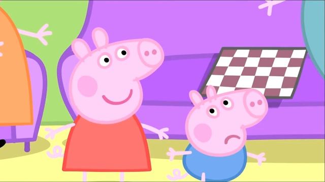 Свинка Пеппа (Сезон1 Сериа2) Динозаврик потерялся смотреть онлайн