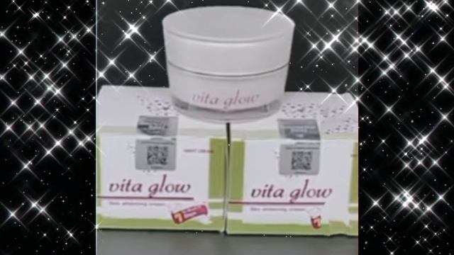 vita glow skin  night whitening cream